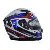 Casco Cerrado BDS JK-313 Blanco/Azul - Imagen 2