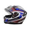 Casco Cerrado BDS JK-313 Blanco/Azul - Imagen 4