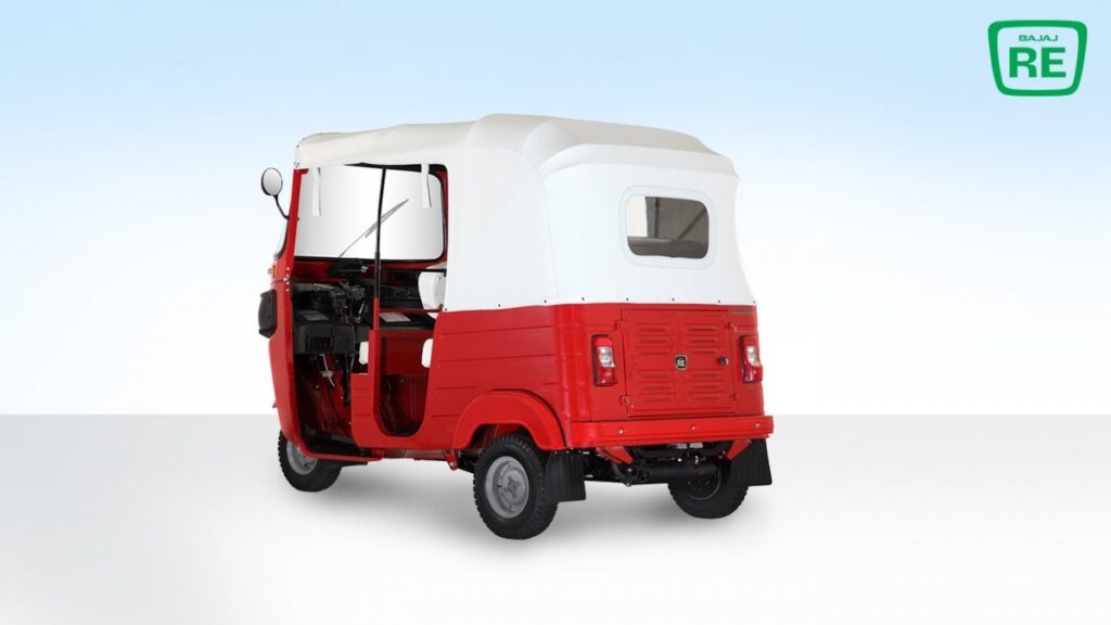 MOTOCARRO BAJAJ RE4S 205 CC COMPACT ROJO 2024 Casa Camejo