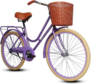 BICICLETA BLACK PANTHER MOD.MAJA R24 D C/PARR CTA-SALP MORADO