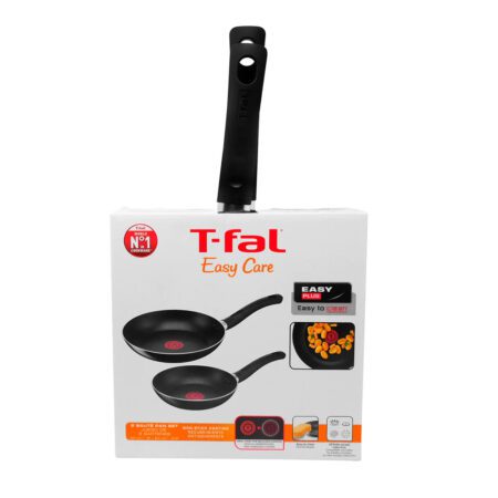 PAQUETE DE SARTENES T-FAL B2469384 20/24 CM NEGRO