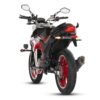 MOTOCICLETA VENTO FALKON 220CC BLANCO CON ROJO  2025 - Imagen 4