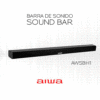 BARRA DE SONIDO AIWA MOD.AWSBH1 40W PMPO 120W RMSAC110-127V - Imagen 4