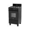 ESTUFA MIDEA 20" MOD.MGS20FS1BAABB CUBIERTA ACERO INOX. NEGRO - Imagen 2